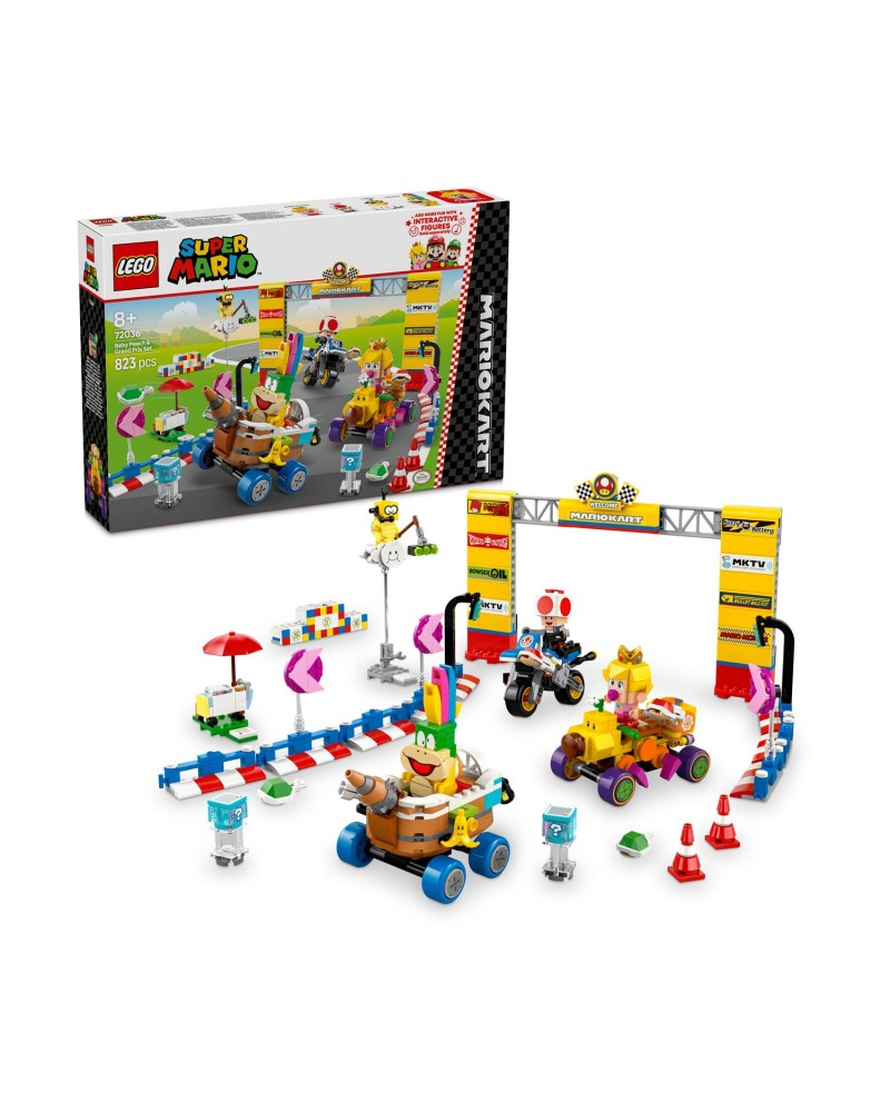 LEGO® Super Mario™: Mario Kart™ – Baby Peach &amp; Grand Prix Set (72036)