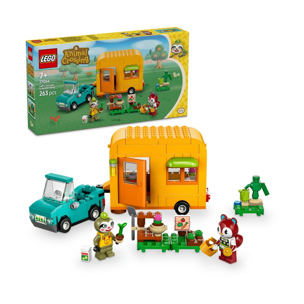 LEGO® Animal Crossing™: Leif’s Caravan &amp; Garden Shop (77054)
