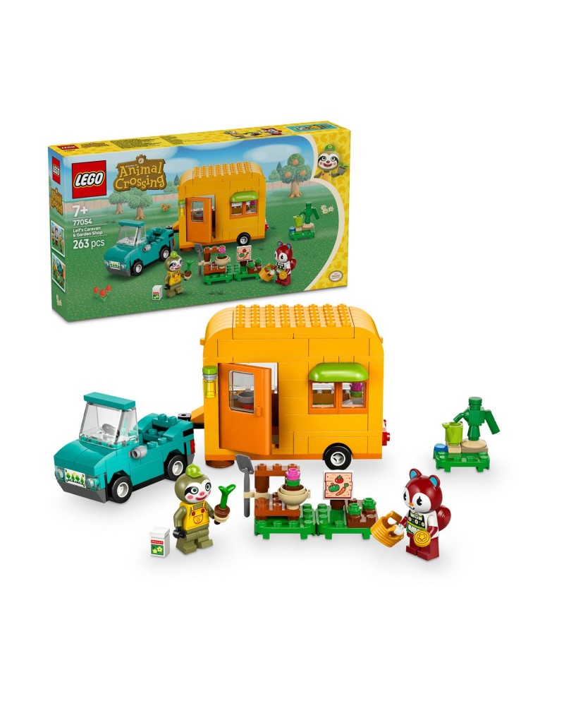 LEGO® Animal Crossing™: Leif’s Caravan &amp; Garden Shop (77054)