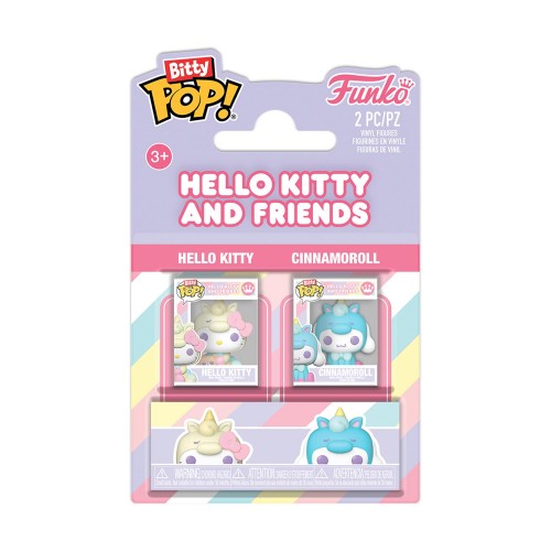 Funko Bitty Pop! 2-Pack: Hello Kitty &amp; Friends - Hello Kitty &amp; Cinnamoroll Vinyl Figures