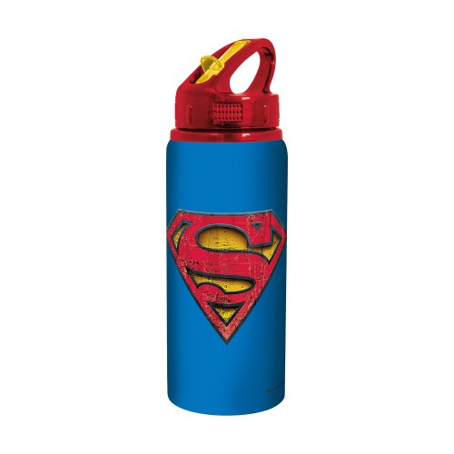 Stor: Superman - Young Adult Aluminium Sport Bottle  (1491)