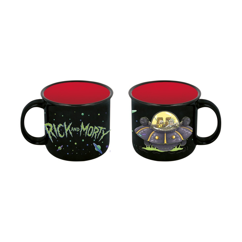 Stor: Rick &amp; Morty - Young Adult Breakfast Mug In Gift Box (415ml) (12868)