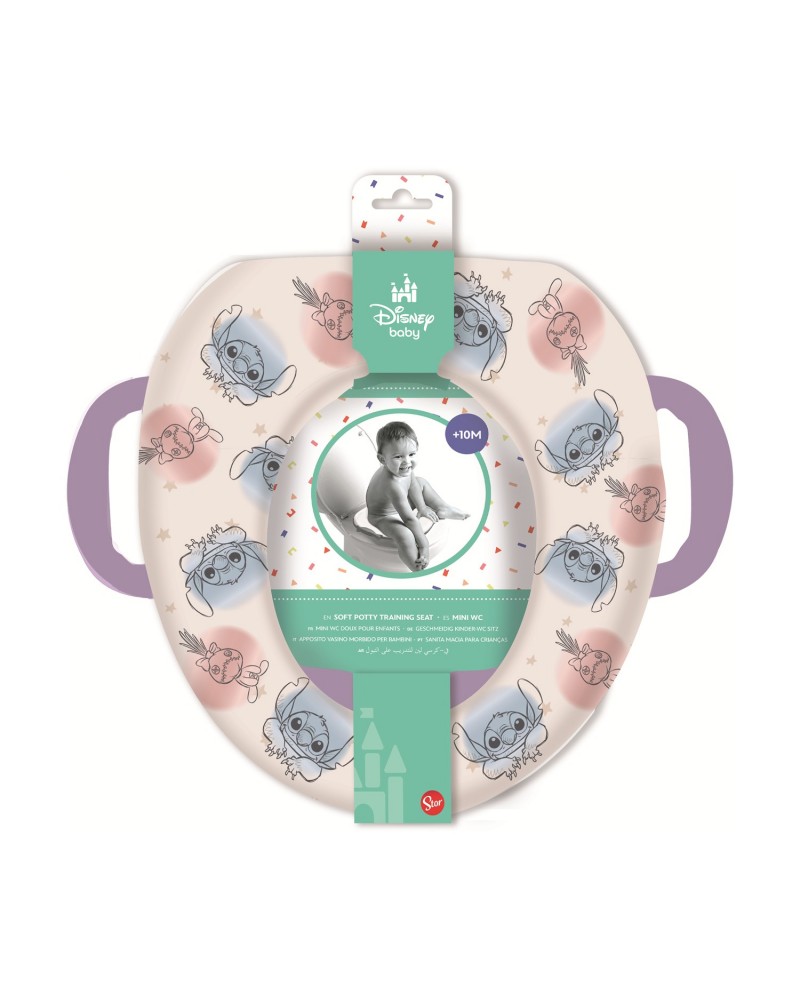 Stor: Stitch Cuddle Me - Offset Mini WC With Handles