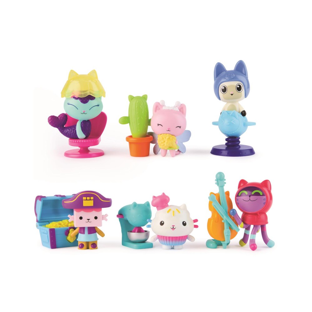 Spin Master Gabby's Dollhouse: Cat-Errific Celebration - 'Kitty Fairy' &amp; Cactus (20149927)