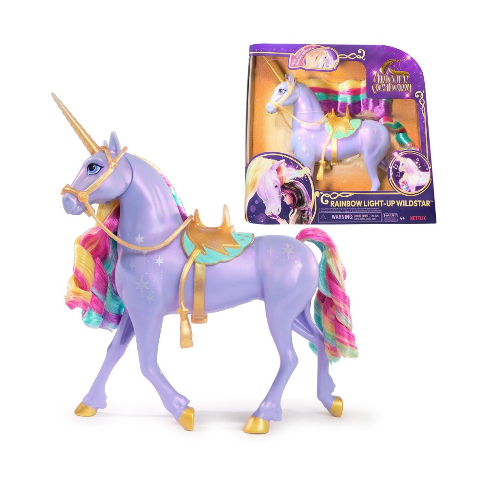 Spin Master Unicorn Academy: Rainbow Light-Up Wildstar (Instrumental, English) (6071157)