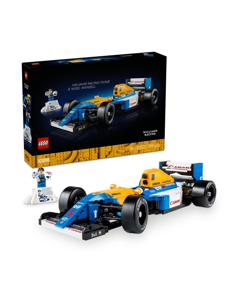 LEGO® Icons: Williams Racing Fw14B &amp; Nigel Mansell (10353)