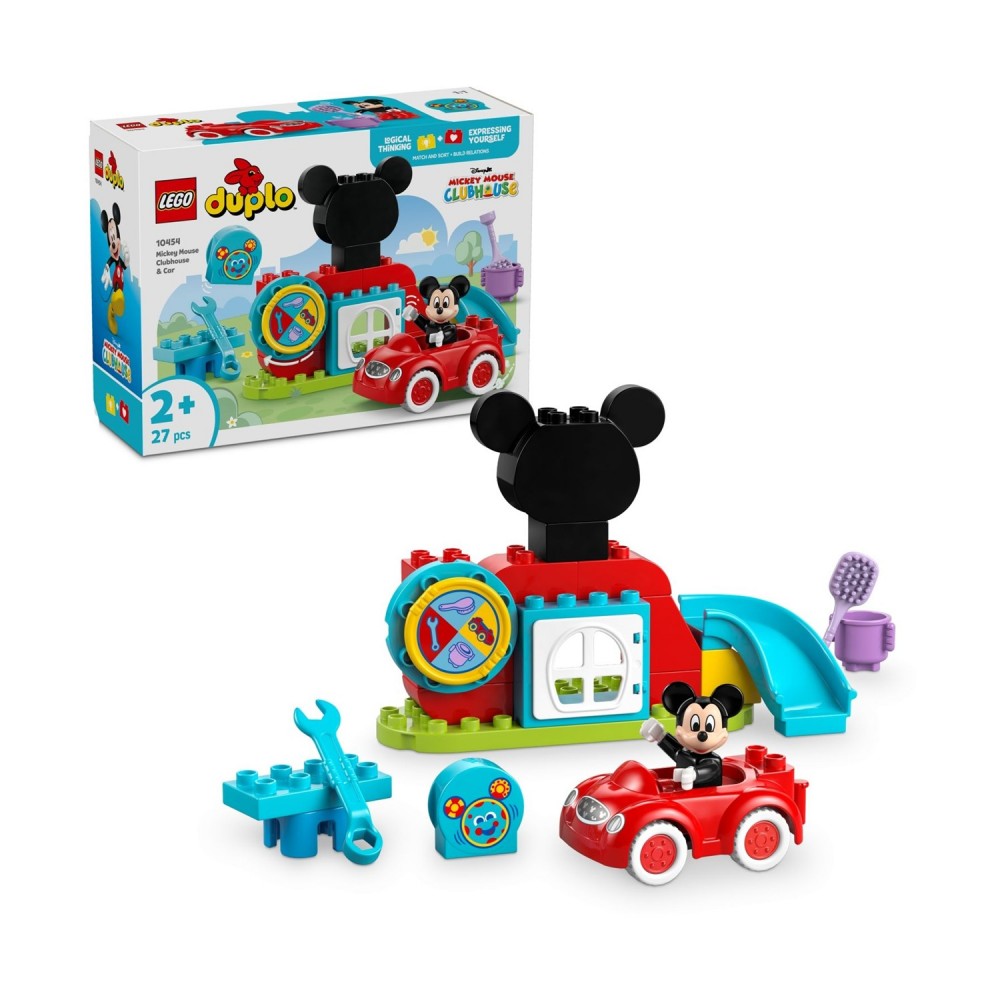 LEGO® Duplo Disney™: Mickey Mouse Clubhouse &amp; Car (10454)
