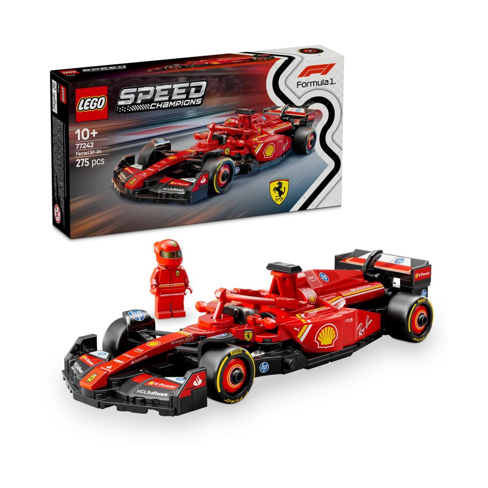 LEGO® Speed Champions: Ferrari Sf-24 F1® Race Car (77242)