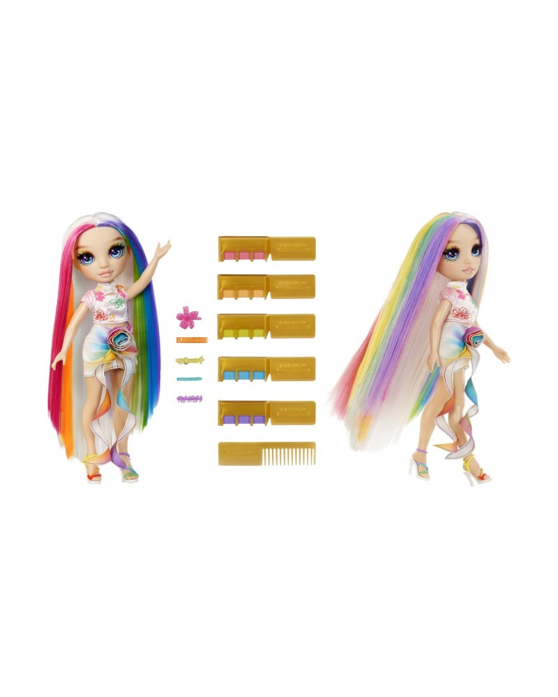 MGA Rainbow High: Hair Chalk &amp; Style Amaya - Rainbow 11” Doll. (526780)