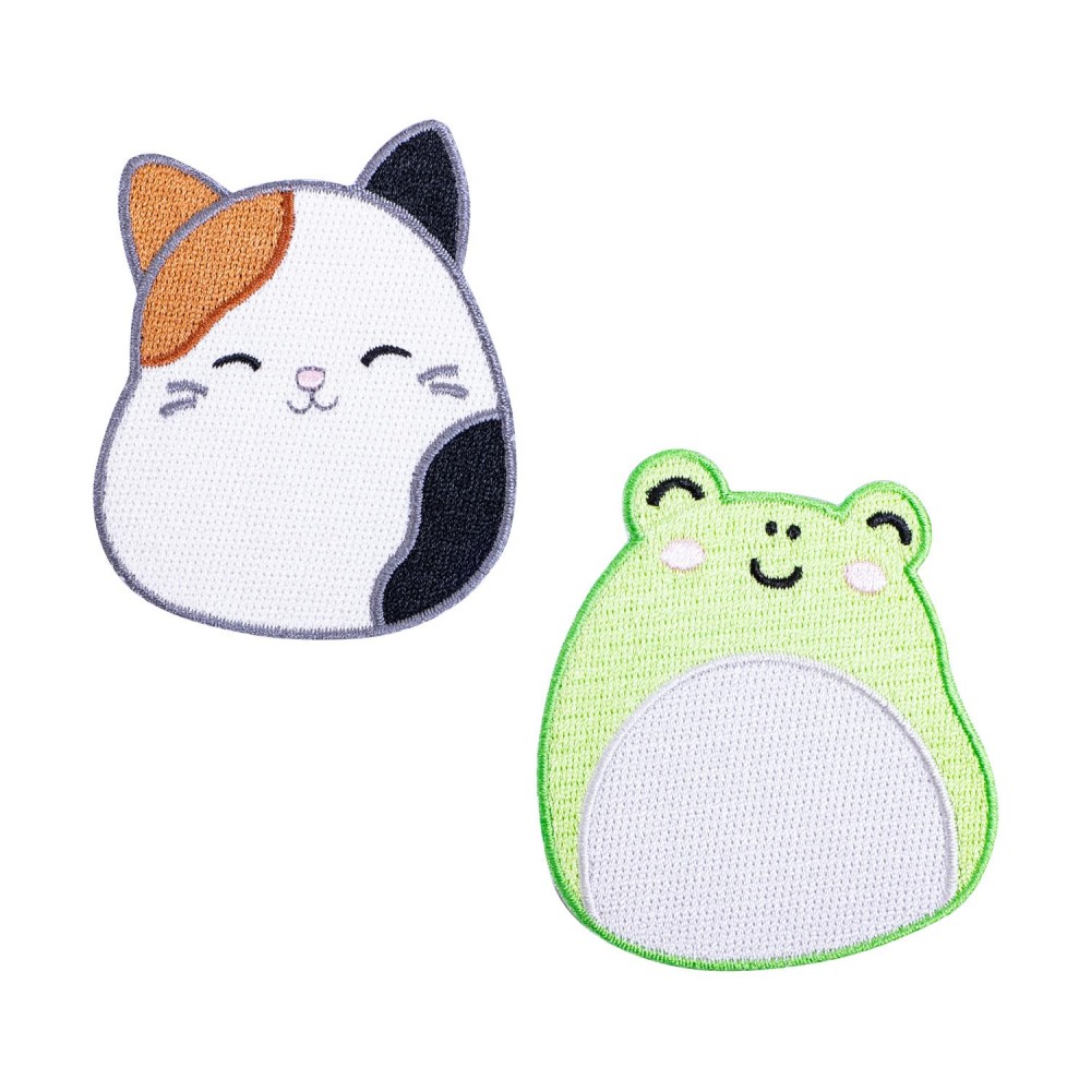 Fizz Squishmallows - Cam &amp; Wendy Iron on Patches CDU (350123)