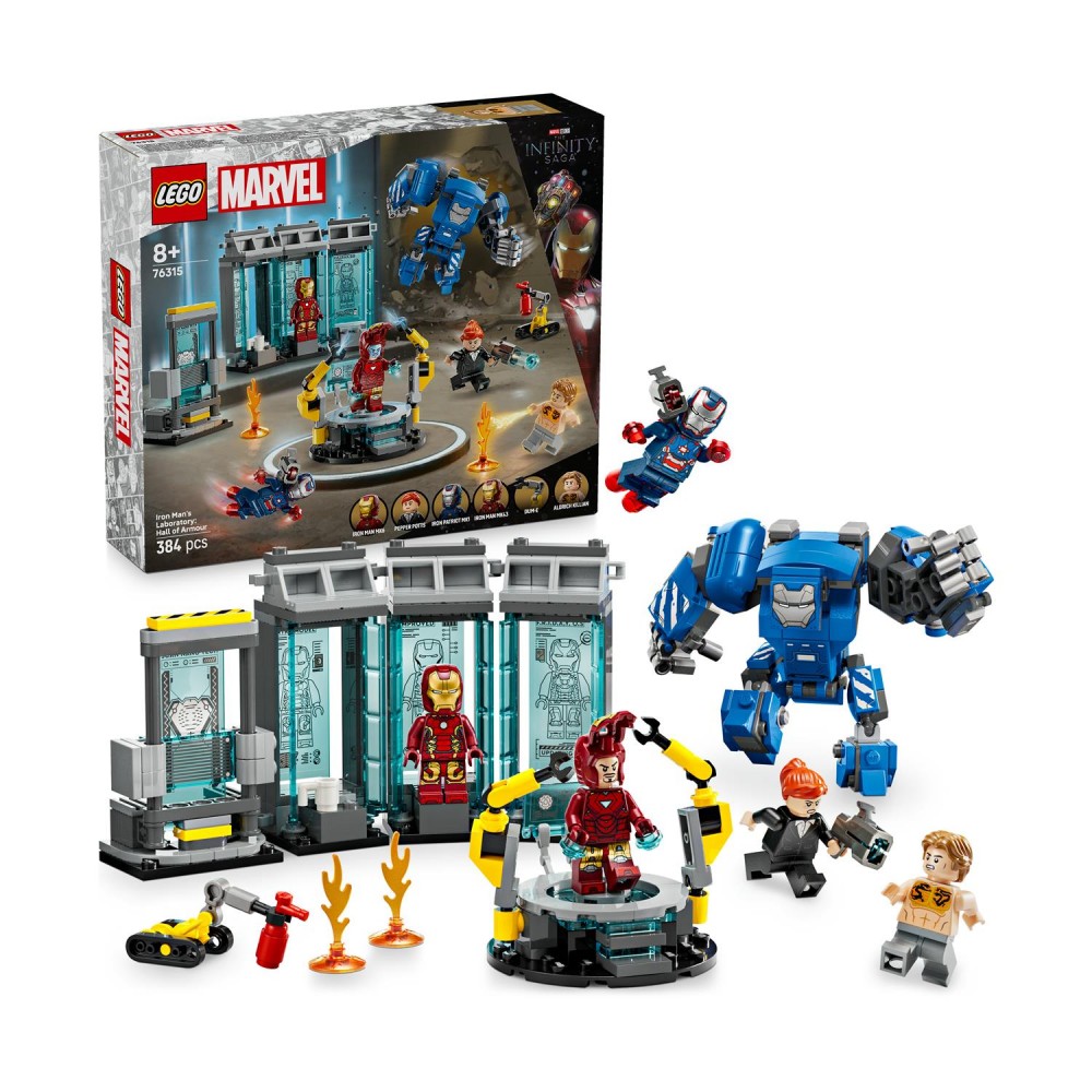 LEGO® Marvel Super Heroes: The Infinity Saga - Iron Man'S Laboratory: Hall Of Armor (76315)