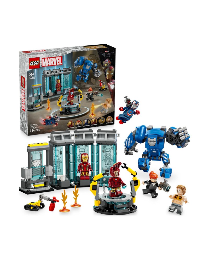 LEGO® Marvel Super Heroes: The Infinity Saga - Iron Man'S Laboratory: Hall Of Armor (76315)