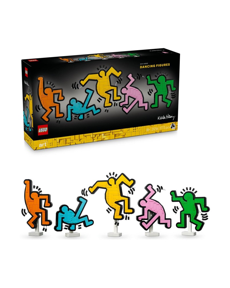 LEGO® Art: Keith Haring – Dancing Figures (31216)