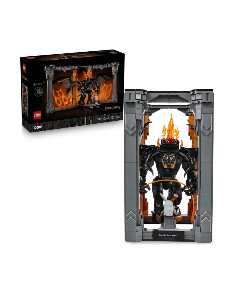 LEGO® Icons: The Lord of the Rings: Balrog™ Book Nook (10367)