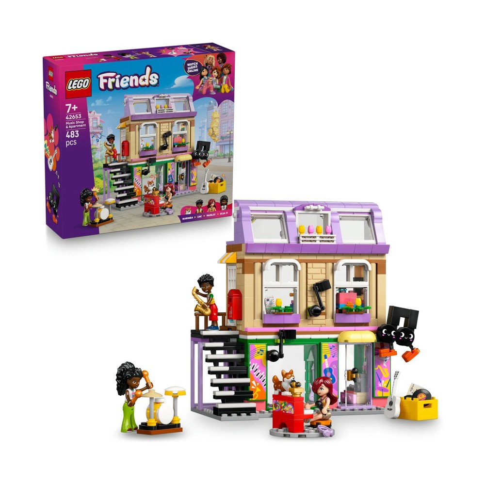 LEGO® Friends: Music Store &amp; Apartment (42653)