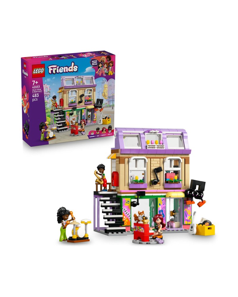 LEGO® Friends: Music Store &amp; Apartment (42653)