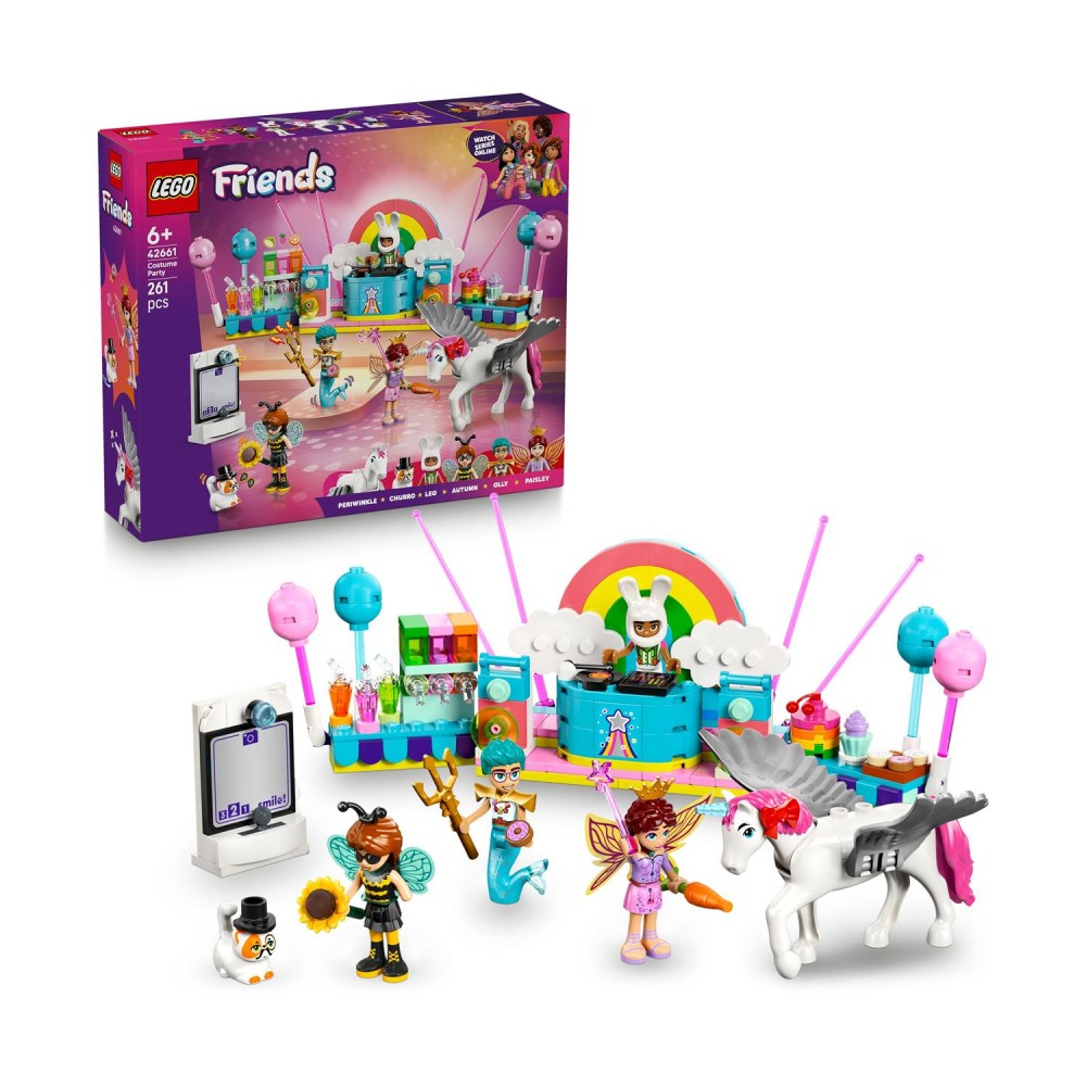 LEGO® Friends: Costume Party with Unicorn &amp; Fairy (42661)