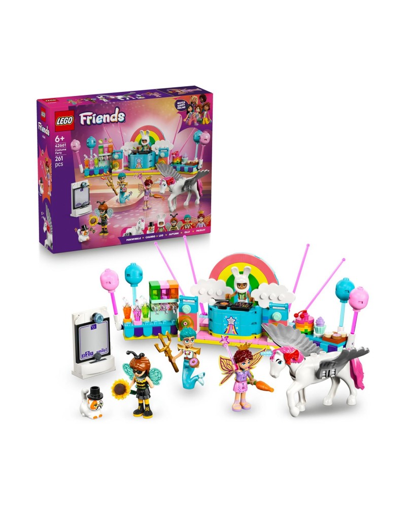 LEGO® Friends: Costume Party with Unicorn &amp; Fairy (42661)