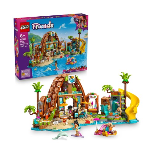 LEGO® Friends: Family Vacation Beach Resort (42673)