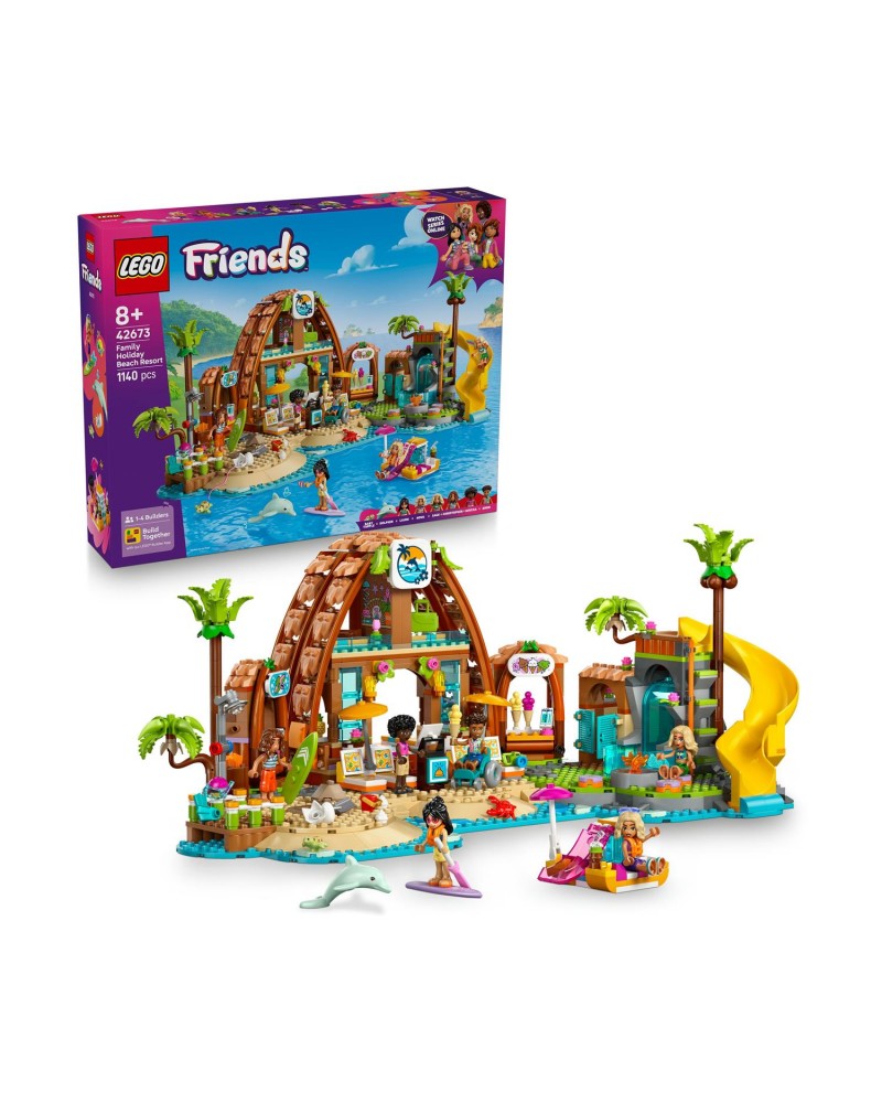 LEGO® Friends: Family Vacation Beach Resort (42673)