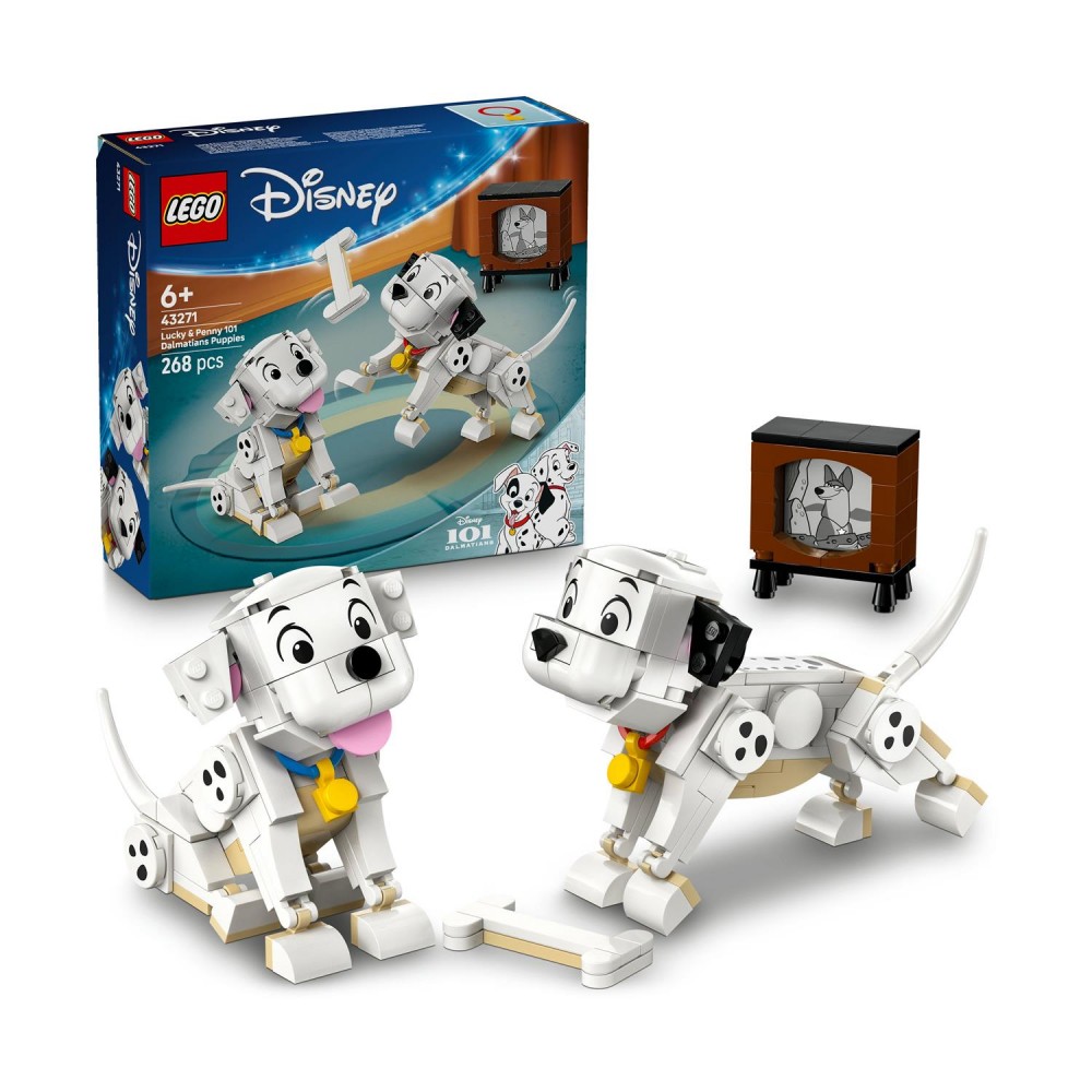 LEGO® Disney Classic: Lucky &amp; Penny 101 Dalmatians Puppies (43271)