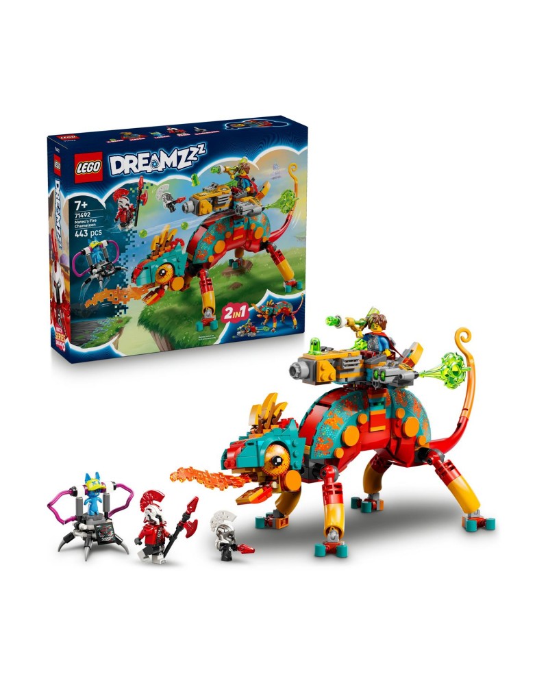 LEGO® DREAMZzz™: Mateo’s Fire Chameleon (71492)