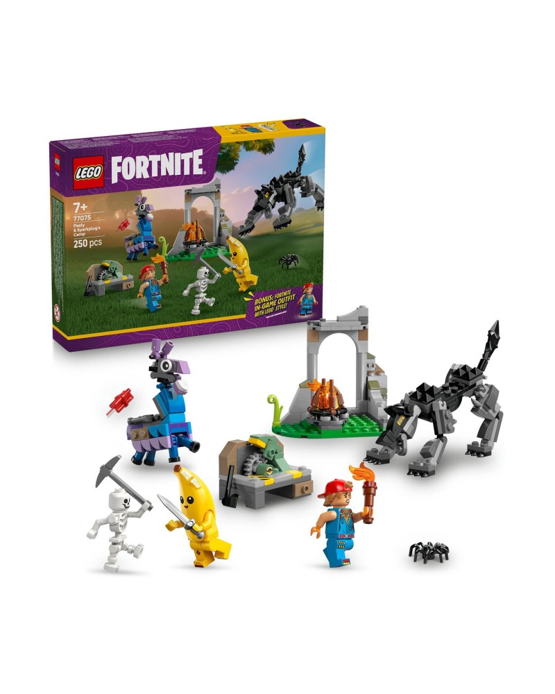 LEGO® Fortnite®: Peely &amp; Sparkplug’s Camp (77075)