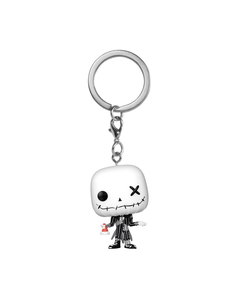 Funko Pocket Pop!: The Nightmare Before Christmas (Patchwork) - Jack Skellington Vinyl Figure Keychain