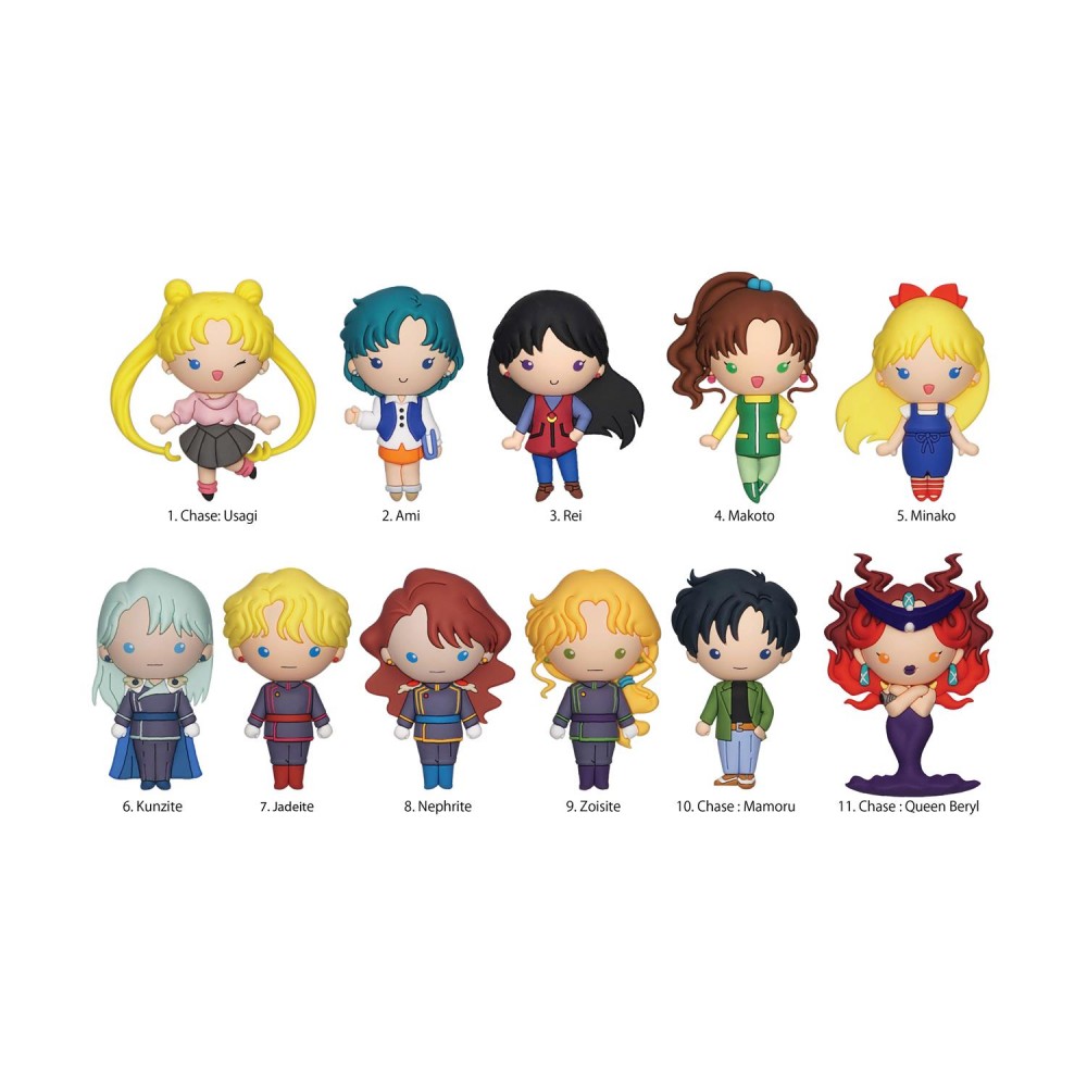 Monogram: Sailor Moon (Blind Bag/random) 3D Foam Bag Clips Figures