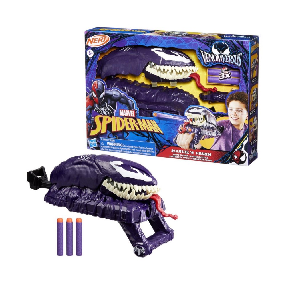 Hasbro Nerf Marvel Spider-Man: Venomversus - Marvel's Venom Strike Blaster (G0730)