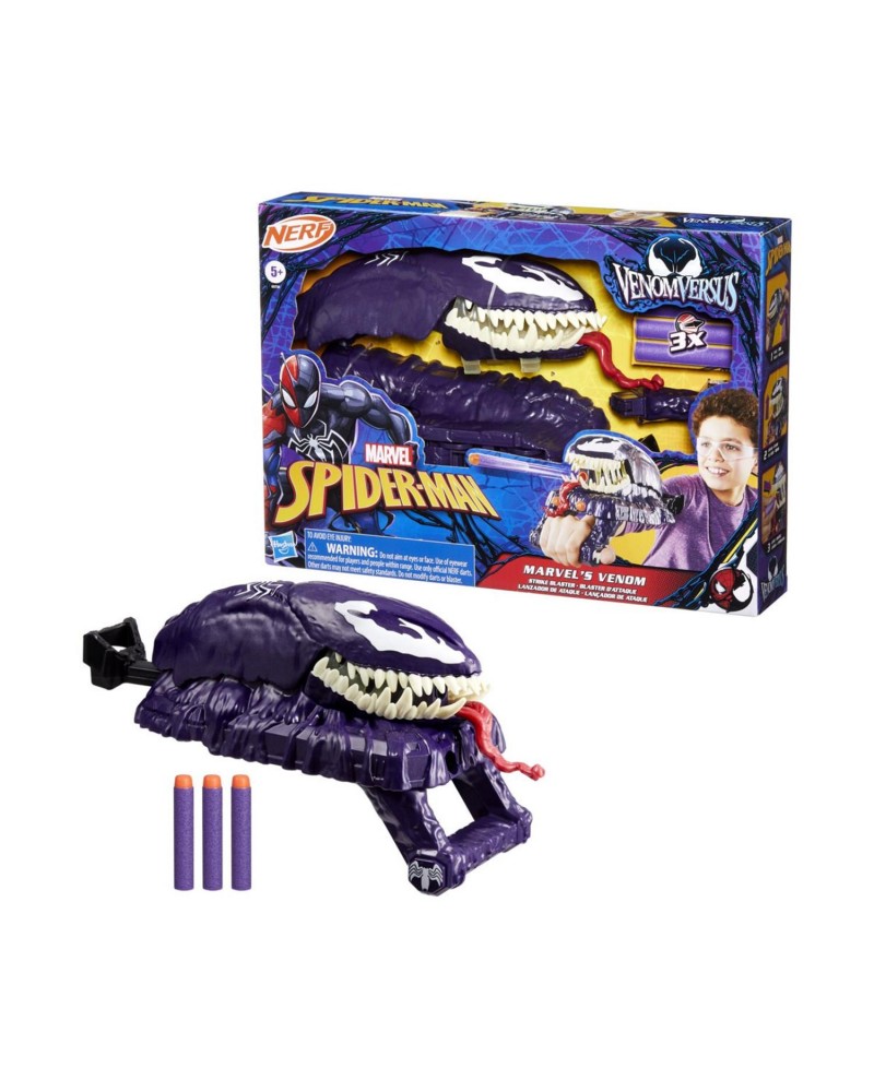 Hasbro Nerf Marvel Spider-Man: Venomversus - Marvel's Venom Strike Blaster (G0730)