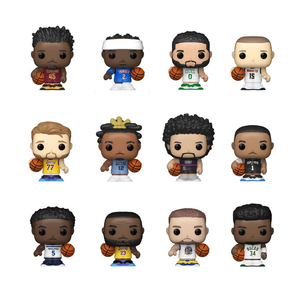 Funko Bitty Pop! Singles: NBA Vinyl Figures (Blind Bag/Random)