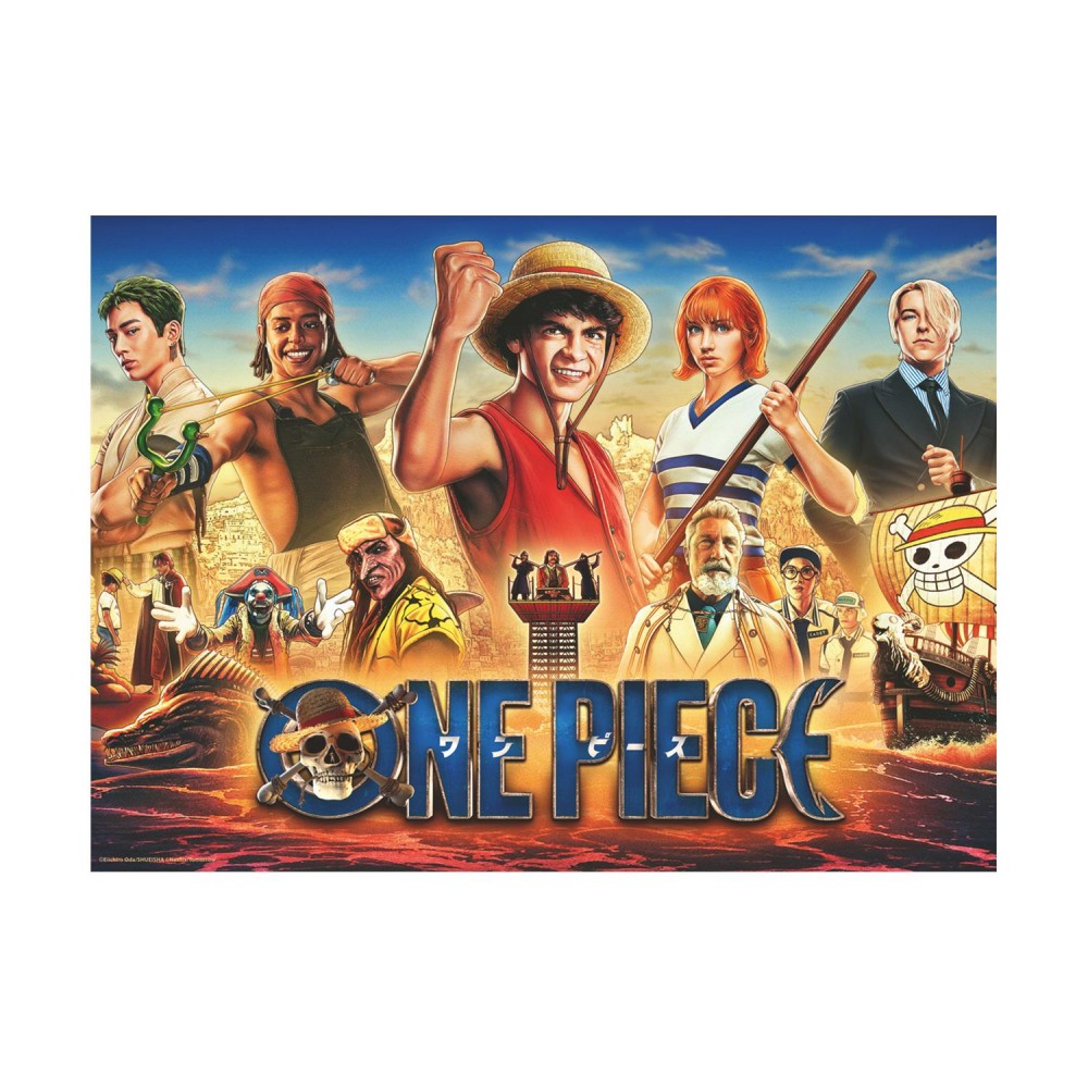 Ravensburger Puzzle: One Piece - The Adventure of the Straw Hat Pirates (500 pcs) (12001499)