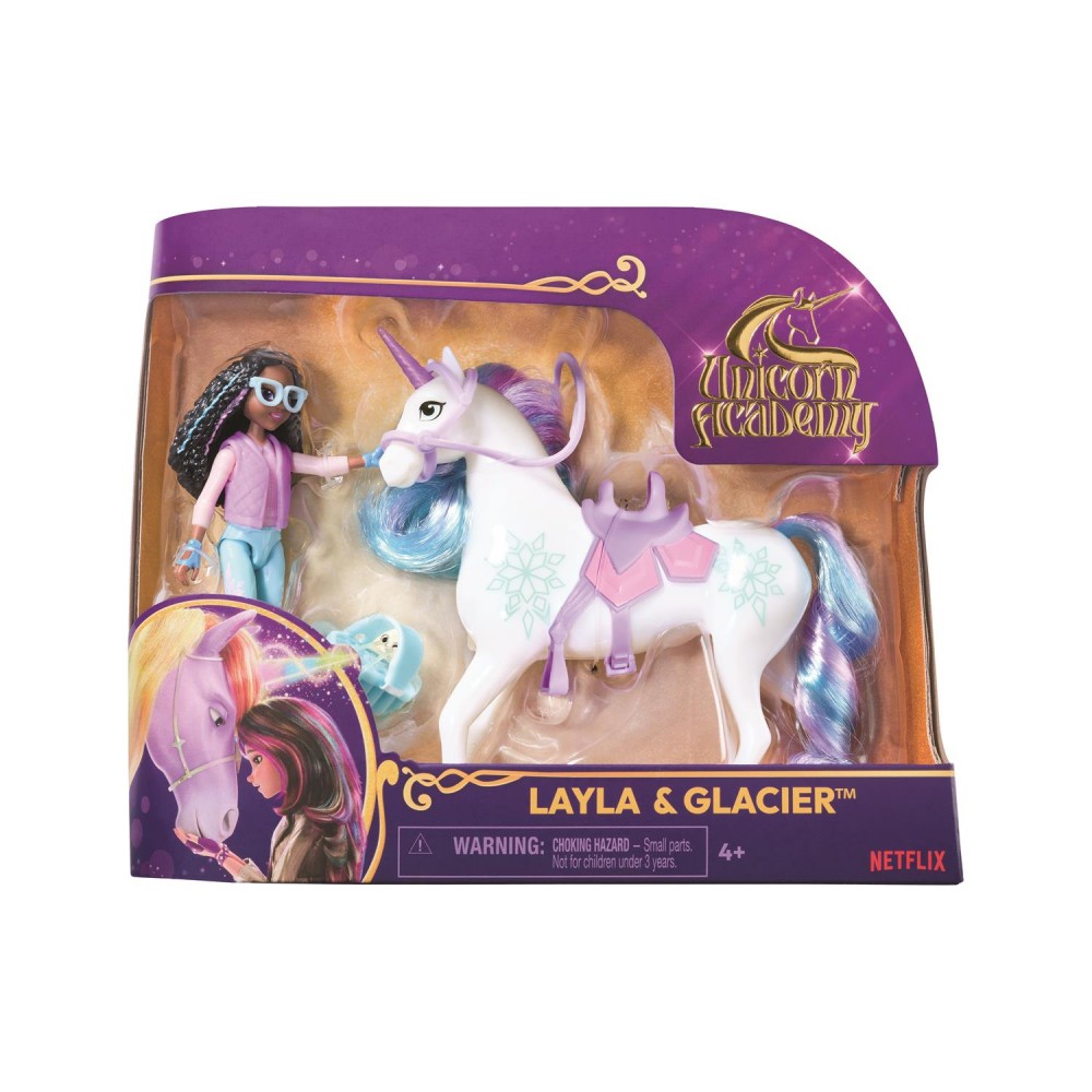 Spin Master Unicorn Academy: Layla &amp; Glacier - Doll &amp; Unicorn (20149006)