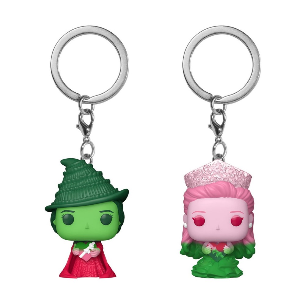 Funko Pocket Pop! 2-Pack: Wicked - Glinda &amp; Elphaba (Ombre) Vinyl Figure Keychains