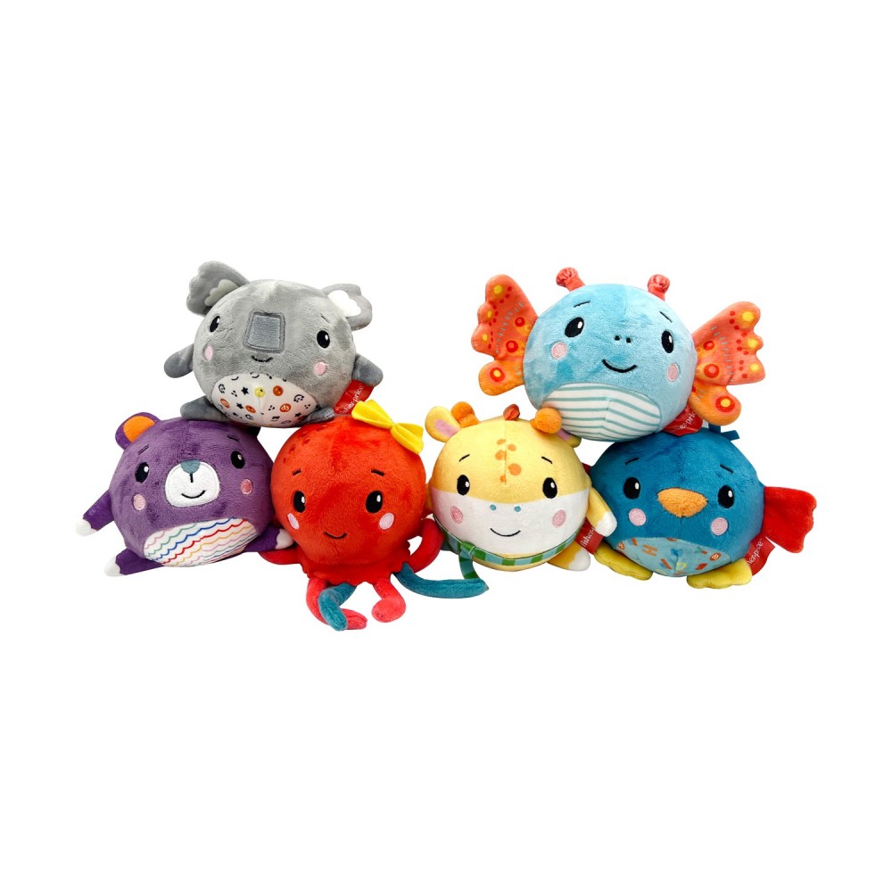 Fisher-Price®: Soft Animal Friends (10cm) (F1028-F1033)