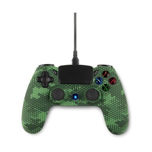 Spartan Gear - Hoplite 2 Wired Controller (compatible with PC and playstation 4) (color: green camo)