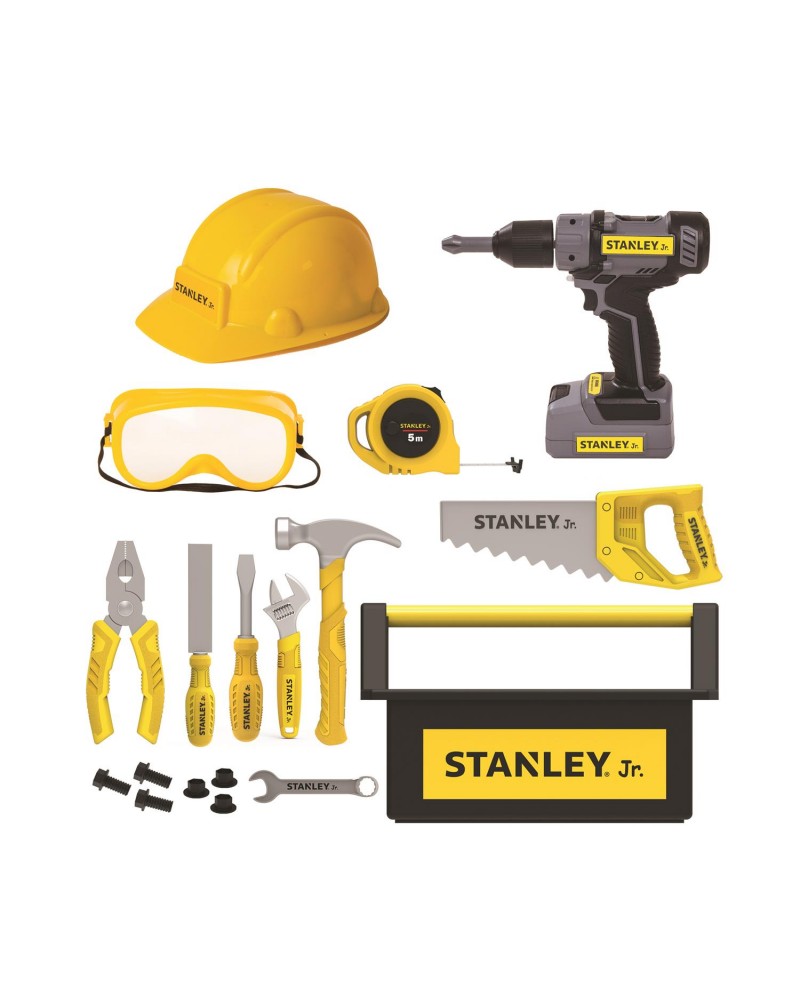 Stanley Jr. - Role Playing: Mega Toolbox Set with Power Drill (SRP024-SY)