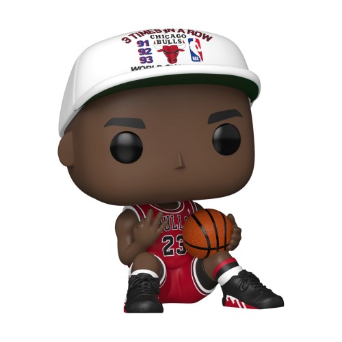 Funko Pop! Basketball: Chicago Bulls - Michael Jordan 3 Times in A Row #222 Vinyl Figure