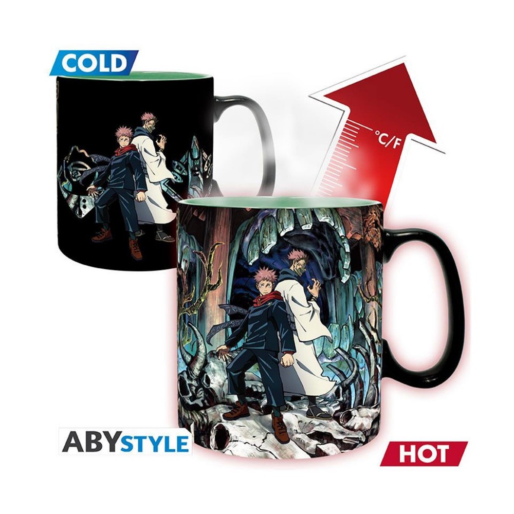 Abysse: Jujutsu Kaisen - Itadori &amp; Sukuna Heat Change Mug (460ml) (ABYMUGA511)