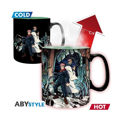 Abysse: Jujutsu Kaisen - Itadori &amp; Sukuna Heat Change Mug (460ml) (ABYMUGA511)