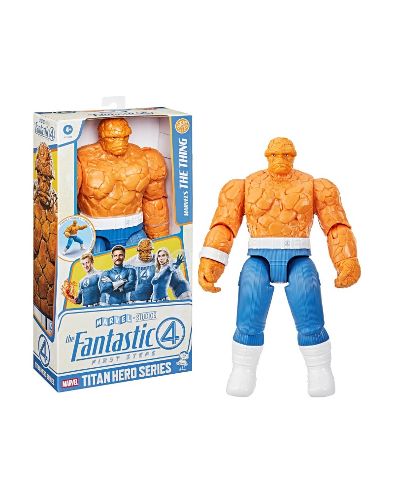 Hasbro Marvel Titan Hero Series: The Fantastic Four First Steps - The Thing Figure (G1328)