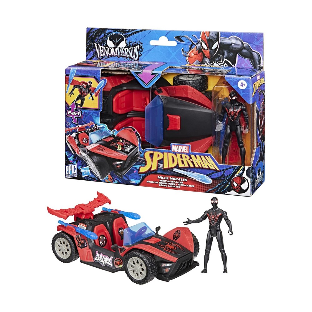 Hasbro Spider-Man: Vehicles - Venomversus Miles Remix Blast Racer (G0736)