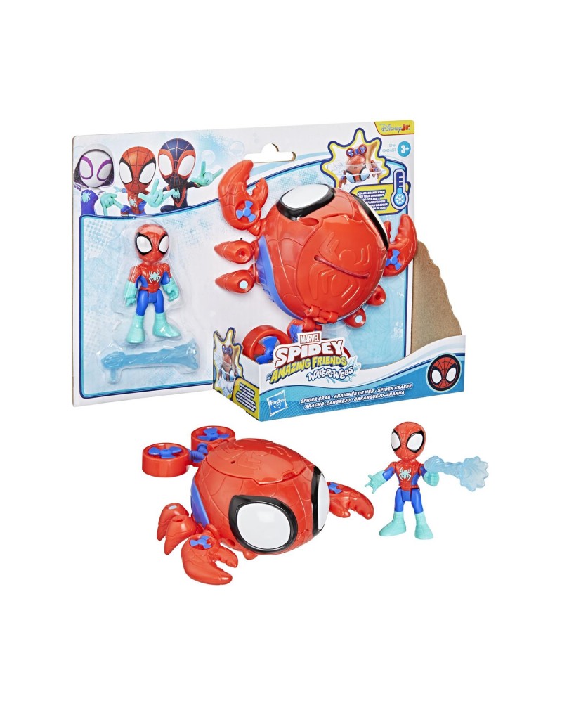 Hasbro Spidey And His Amazing Friends: Role Play - Waterwebs Spider Crab (G1464)
