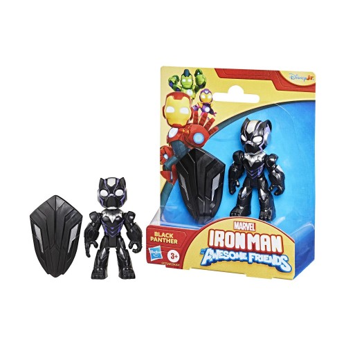 Hasbro Marvel: Iron Man And His Awesome Friends - Black Panther Figure (G1773)