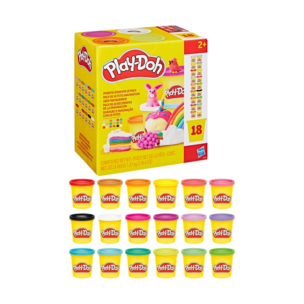 Hasbro Play-Doh: Doh &amp; More - Imagine Anything 18 Pack (G0522)