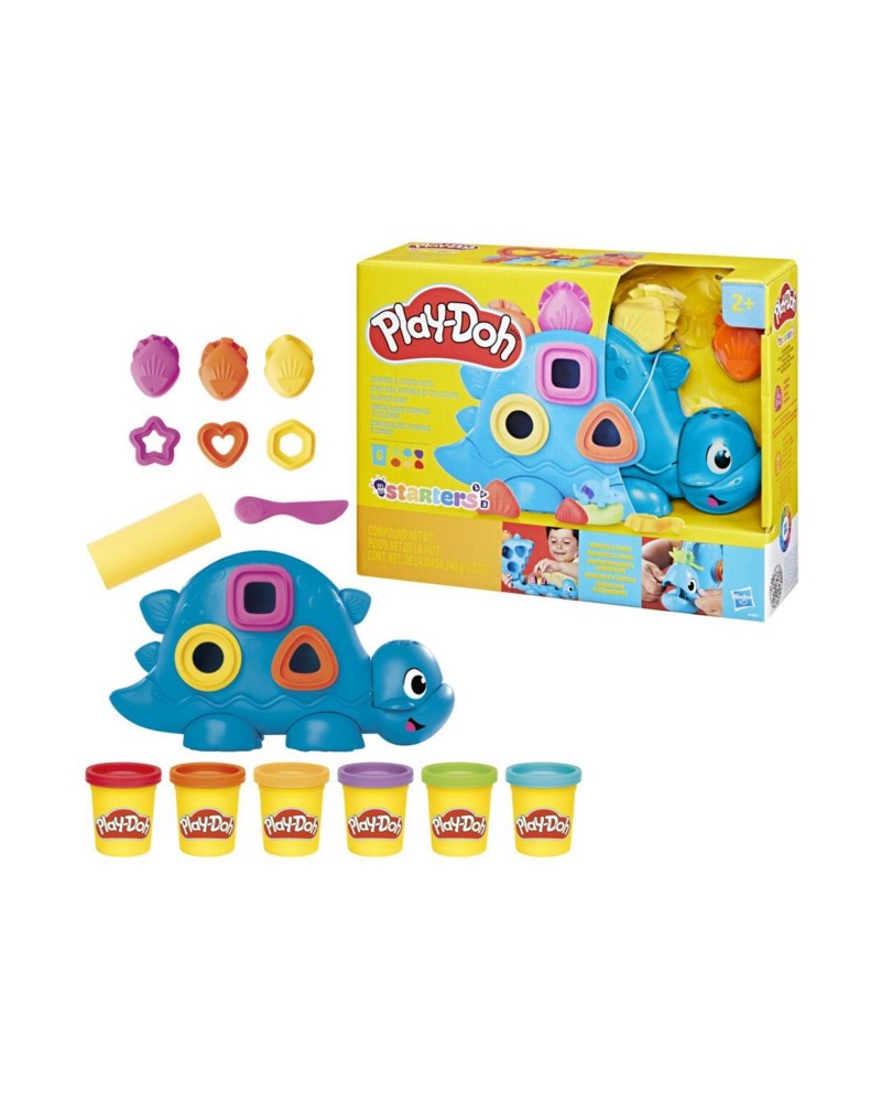 Hasbro Play-Doh: Doh &amp; More - Shapes And Colors Dino (G0491)