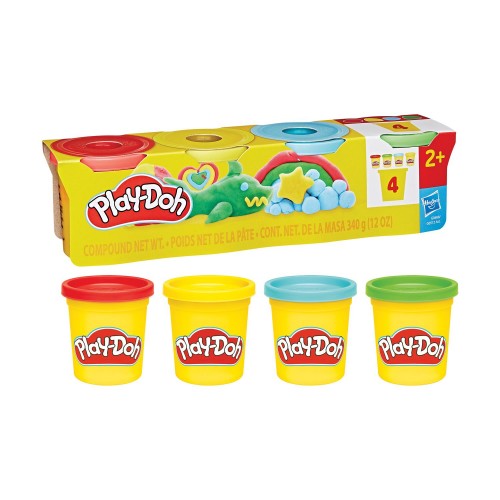Hasbro Play-Doh: Doh &amp; More - Classic 4 Pack (G0688)