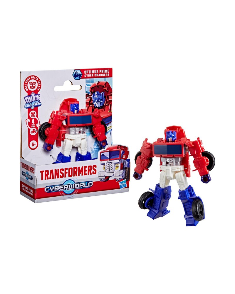 Hasbro Transformers: Cyberworld - Optimus Prime Cyber Changers Action Figure (G1040)