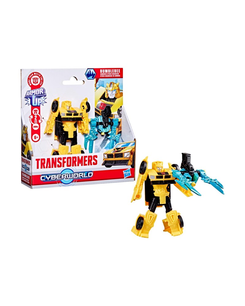 Hasbro Transformers: Evergreen - Cyberworld Armored Cyber Changers Armor Bumblebee (G1045)